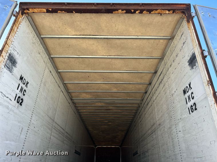 image for item DQ0965 1998 Wabash  dry van trailer