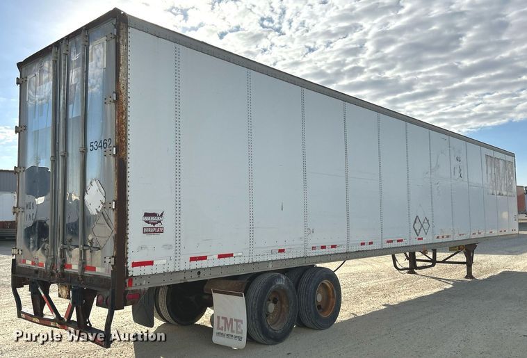 image for item DQ0966 2000 Wabash  dry van trailer