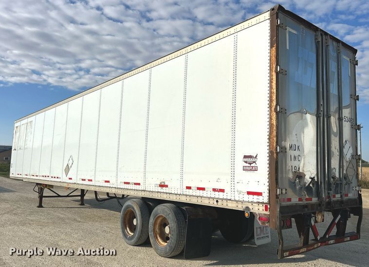 image for item DQ0966 2000 Wabash  dry van trailer
