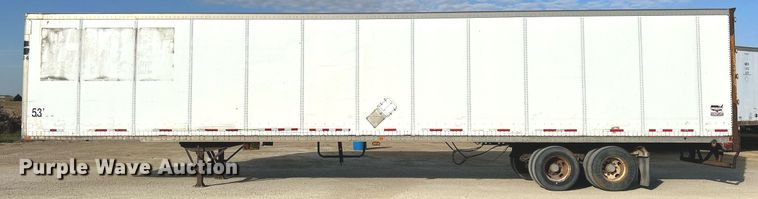 image for item DQ0966 2000 Wabash  dry van trailer