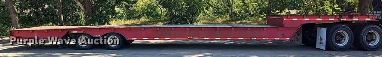 image for item DQ1186 2000 Dakota Manufacturing DHT9048  drop deck equipment trailer
