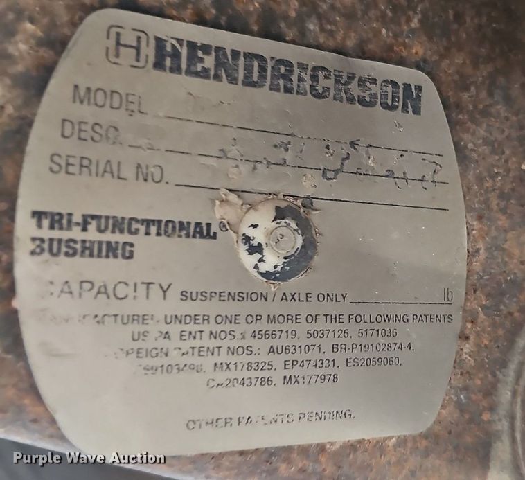 image for item DQ1186 2000 Dakota Manufacturing DHT9048  drop deck equipment trailer