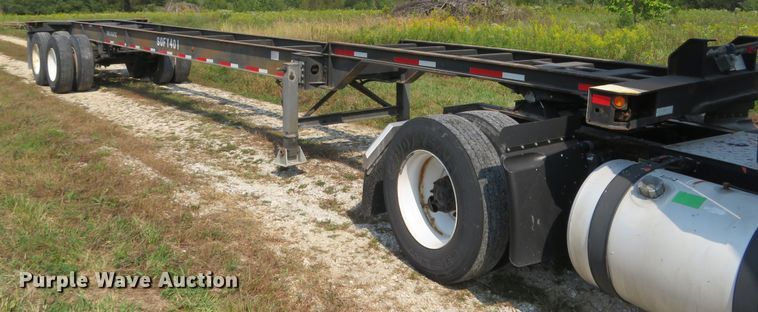 image for item FB9860 2015 Southern Frac  container trailer