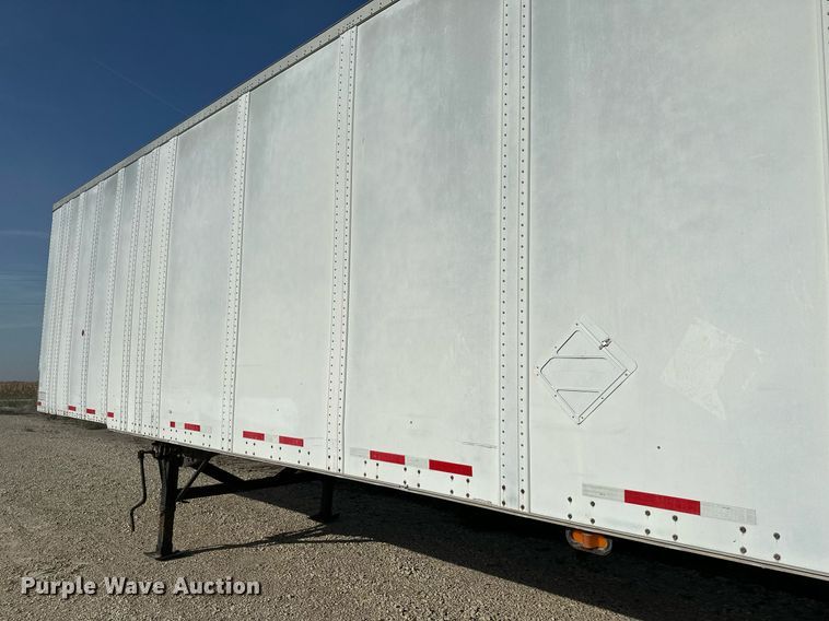 image for item HN9990 1996 Monn  dry van trailer