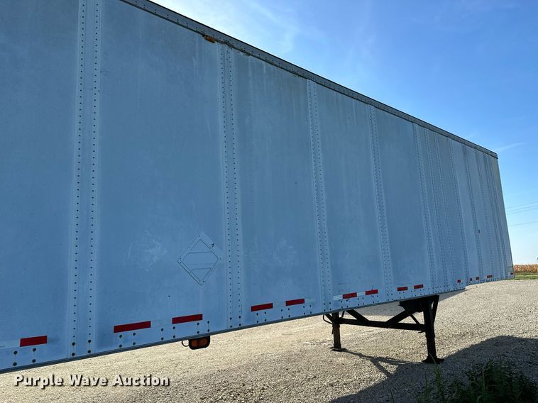 image for item HN9990 1996 Monn  dry van trailer