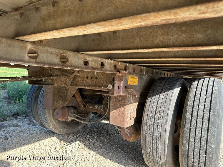 image for item HN9990 1996 Monn  dry van trailer