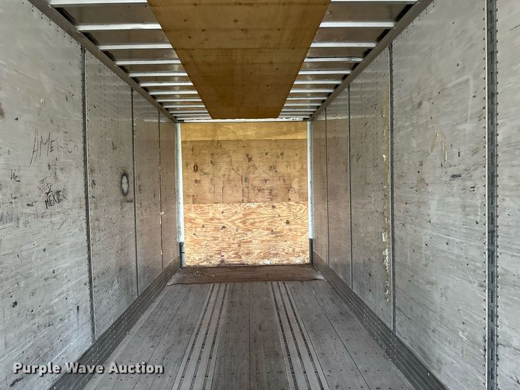 image for item HN9990 1996 Monn  dry van trailer