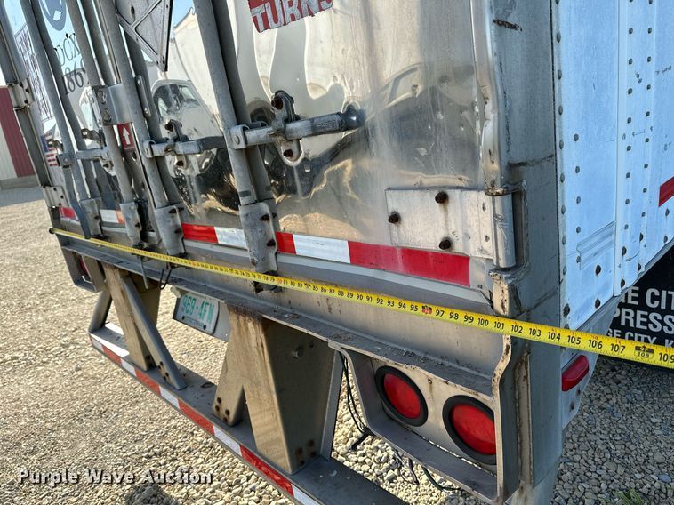 image for item HN9990 1996 Monn  dry van trailer