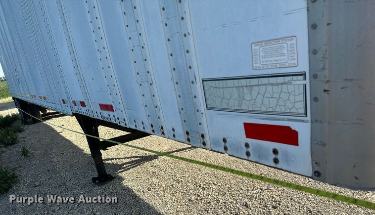 image for item HN9990 1996 Monn  dry van trailer