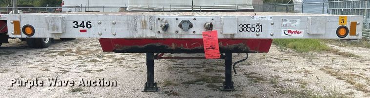 image for item KH9518 2012 Doonan 4820BLKTTIKB  flatbed trailer