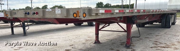 image for item KH9519 2012 Doonan 4820BLKTTIKB  flatbed trailer