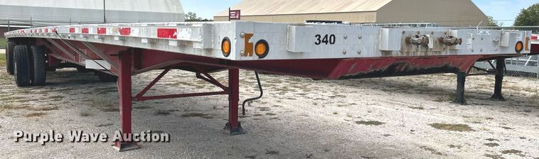 image for item KH9520 2012 Doonan 4820BLKTTIKB  flatbed trailer