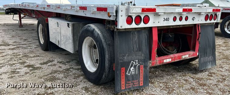 image for item KH9520 2012 Doonan 4820BLKTTIKB  flatbed trailer