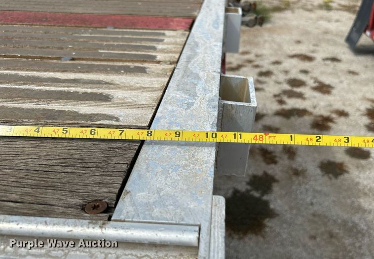 image for item KH9520 2012 Doonan 4820BLKTTIKB  flatbed trailer