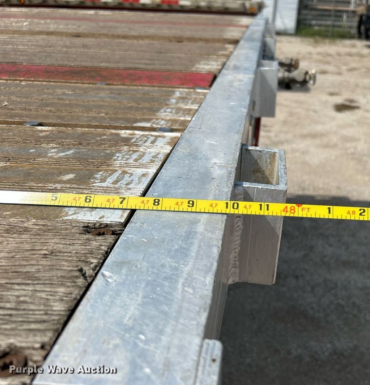 image for item KH9521 2012 Doonan 4820BLKTTIKB  flatbed trailer