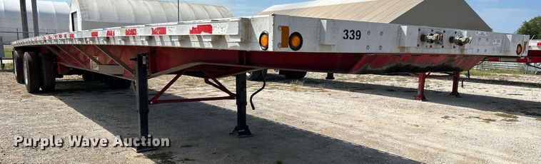 image for item KH9522 2012 Doonan 4820BLKTTIKB  flatbed trailer