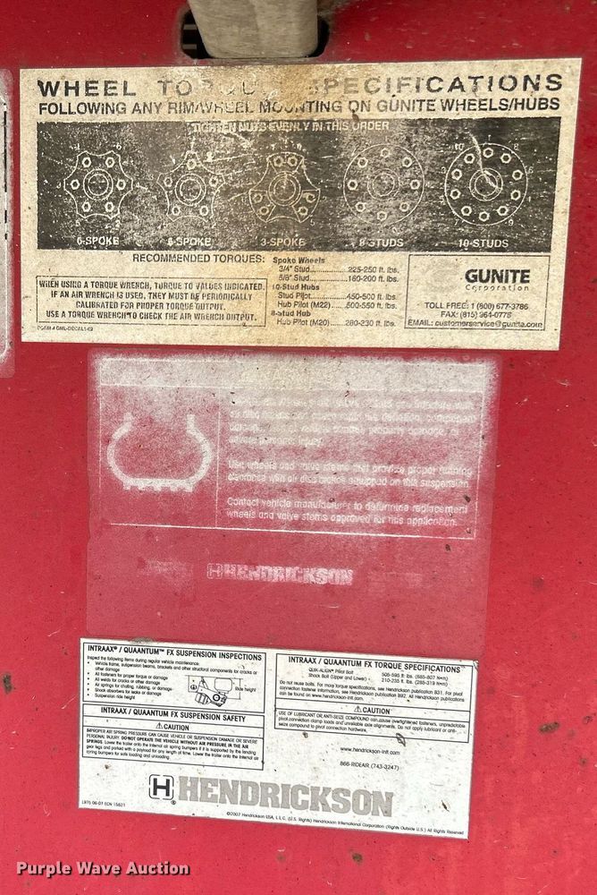 image for item KH9522 2012 Doonan 4820BLKTTIKB  flatbed trailer