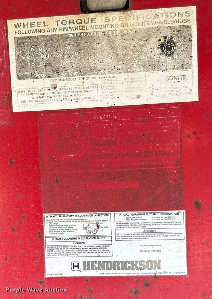 image for item KH9526 2012 Doonan 4820BLKTTIKB  flatbed trailer