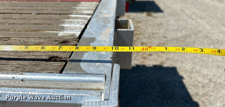 image for item KH9527 2012 Doonan 4820BLKTTIKB  flatbed trailer