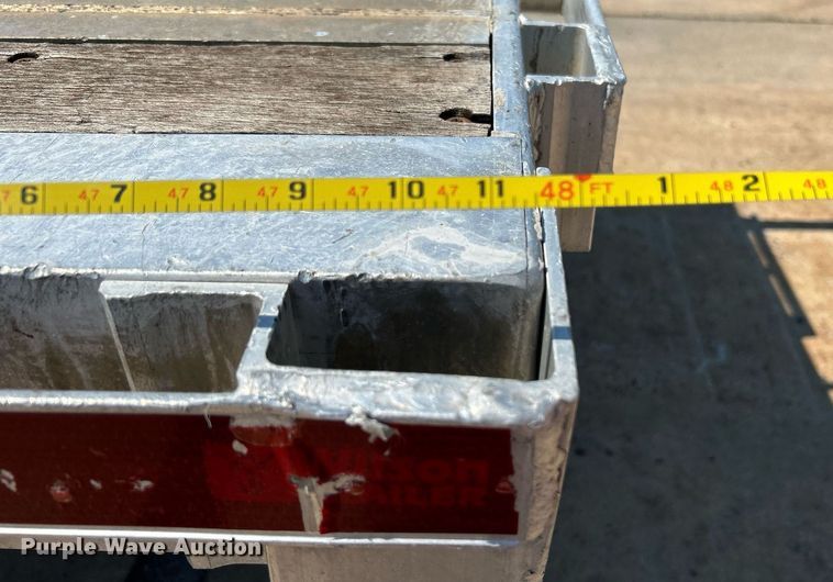 image for item KH9528 2016 Wilson CF-1080  flatbed trailer