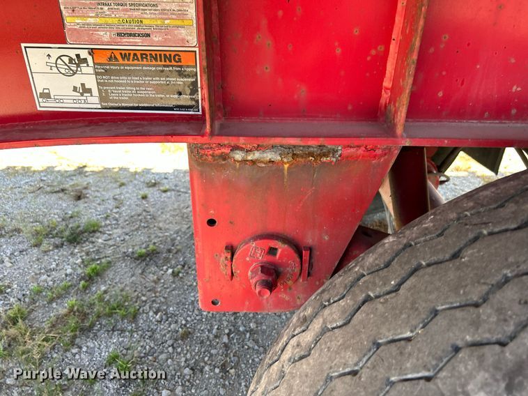 image for item KH9528 2016 Wilson CF-1080  flatbed trailer