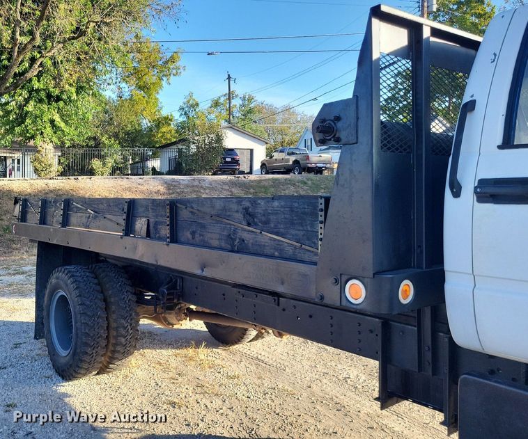 image for item MI9792 1990 Chevrolet Kodiak  dump flatbed truck