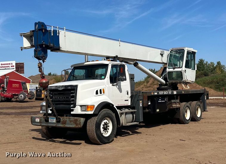 image for item MQ9442 2005 Sterling  crane truck