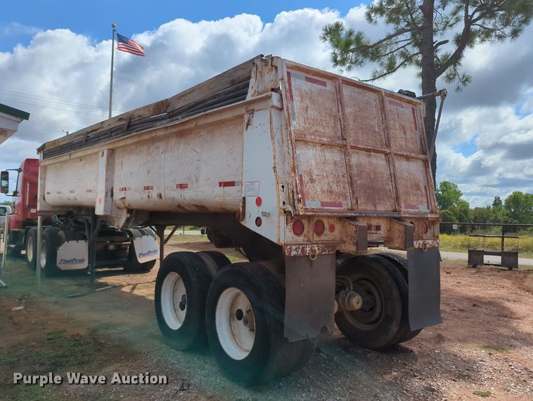image for item MX9457 1978 Cherokee  end dump trailer