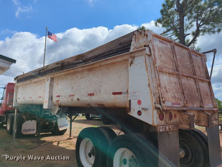 image for item MX9457 1978 Cherokee  end dump trailer