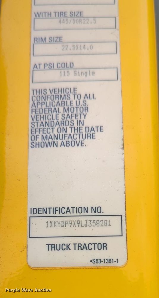 image for item MX9532 2020 Kenworth T680  semi truck