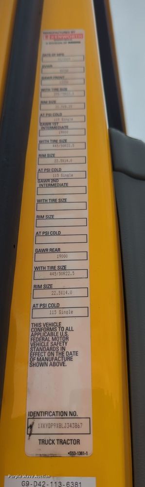 image for item MX9534 2020 Kenworth T680  semi truck