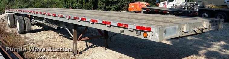 image for item NA9146 2001 Wilson CF900  flatbed trailer