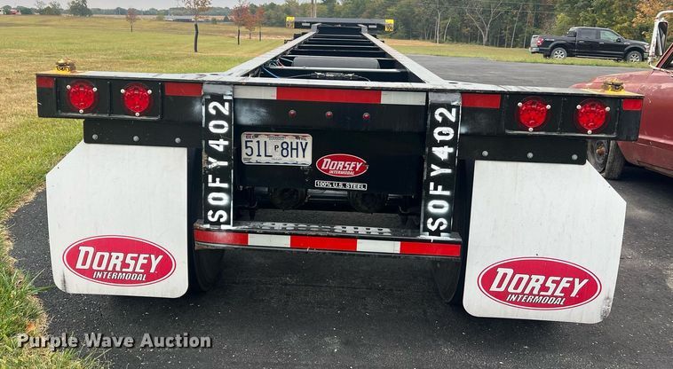 image for item NA9250 2021 Dorsey Intermodal SC40  container trailer