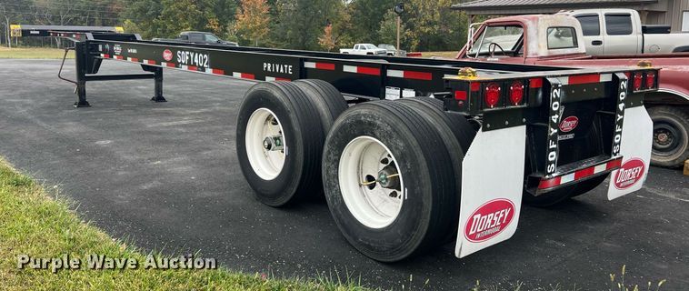 image for item NA9250 2021 Dorsey Intermodal SC40  container trailer