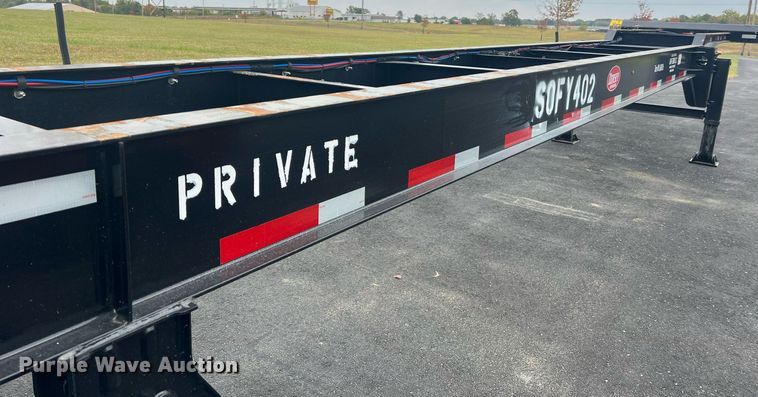 image for item NA9250 2021 Dorsey Intermodal SC40  container trailer