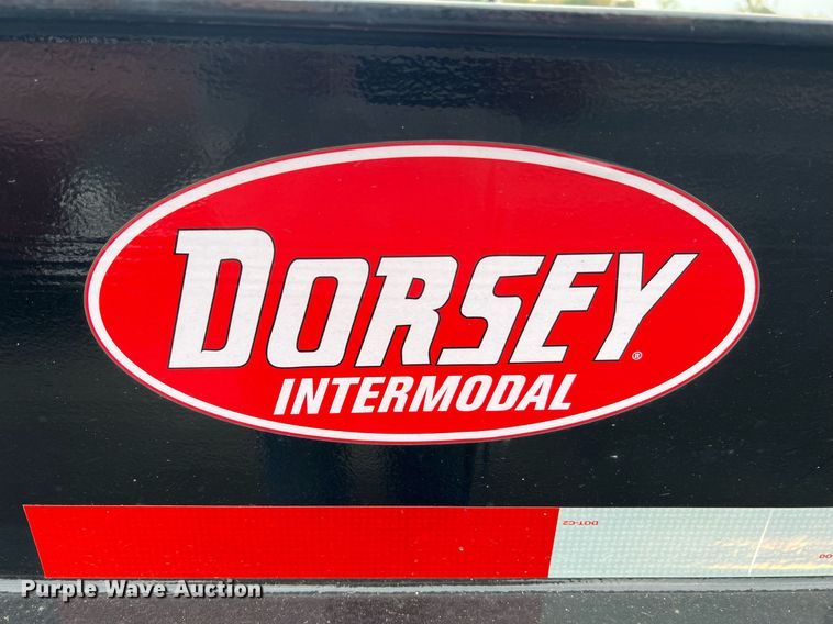 image for item NA9250 2021 Dorsey Intermodal SC40  container trailer