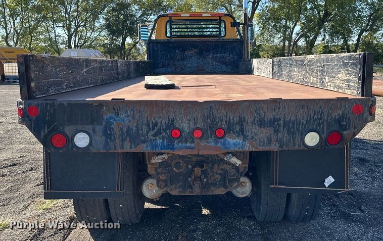 image for item NP9693 1987 Ford L8000  dump flatbed truck