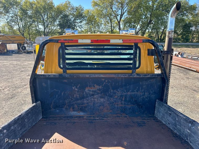 image for item NP9693 1987 Ford L8000  dump flatbed truck