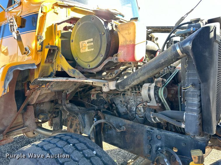 image for item NP9693 1987 Ford L8000  dump flatbed truck