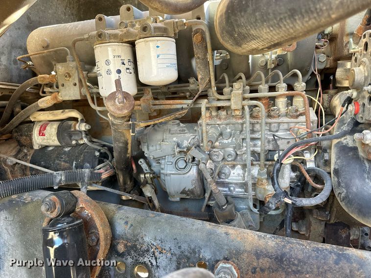 image for item NP9693 1987 Ford L8000  dump flatbed truck