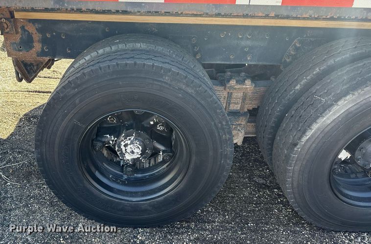 image for item NP9693 1987 Ford L8000  dump flatbed truck