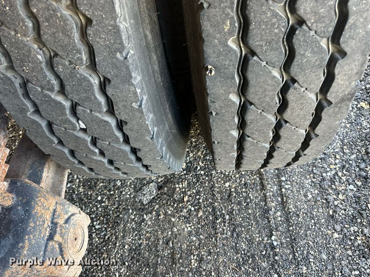 image for item NP9693 1987 Ford L8000  dump flatbed truck