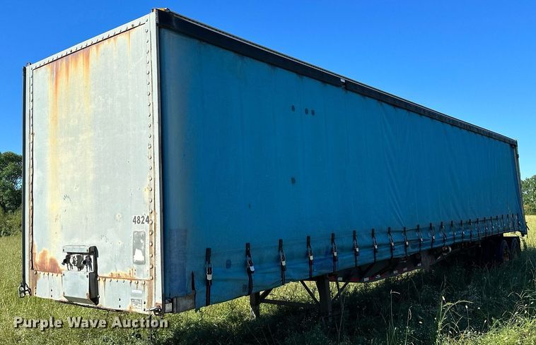 image for item NQ9319 1998 Nu Van NVF-48102  side curtain trailer