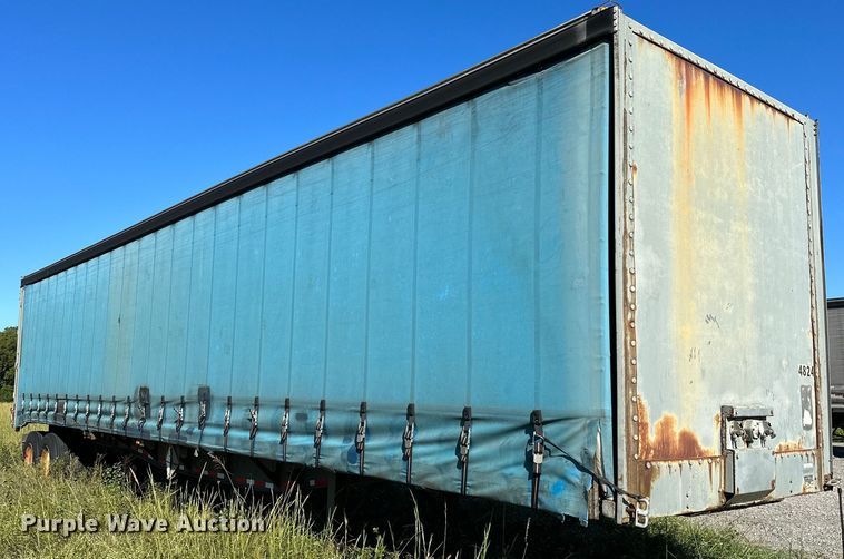 image for item NQ9319 1998 Nu Van NVF-48102  side curtain trailer