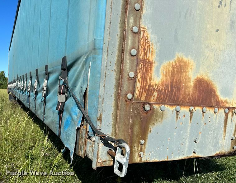 image for item NQ9319 1998 Nu Van NVF-48102  side curtain trailer