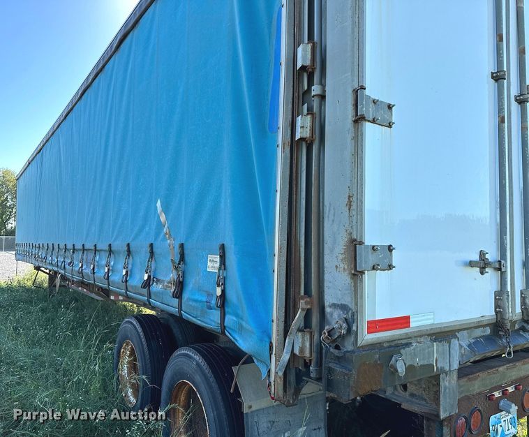 image for item NQ9319 1998 Nu Van NVF-48102  side curtain trailer