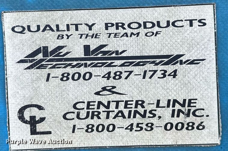 image for item NQ9319 1998 Nu Van NVF-48102  side curtain trailer