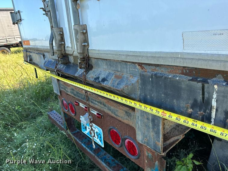 image for item NQ9319 1998 Nu Van NVF-48102  side curtain trailer