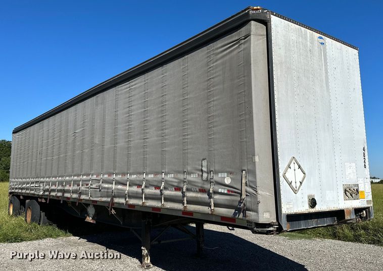 image for item NQ9320 2001 Utility TS2CHA  side curtain trailer