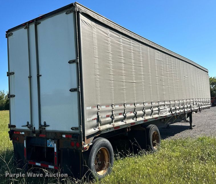 image for item NQ9320 2001 Utility TS2CHA  side curtain trailer